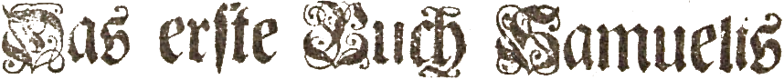 Das erste Buch Samuelis
